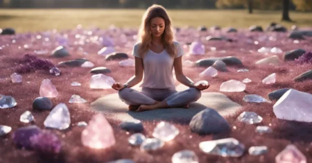 Meditação com Cristais: Técnicas para Paz e Harmonia