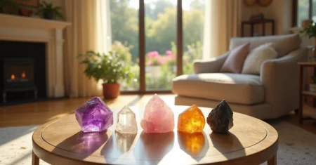 Cristais para energizar seu lar: 5 dicas práticas