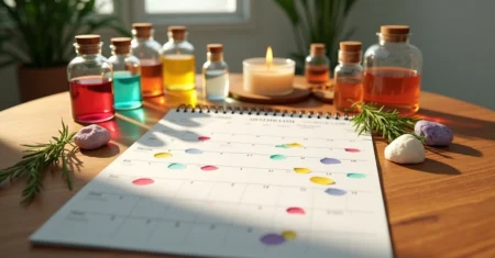 Como Fazer um Calendário Pessoal de Banhos Energéticos