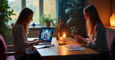 Tarot Online x Presencial: Diferenças e Benefícios para o Usuário