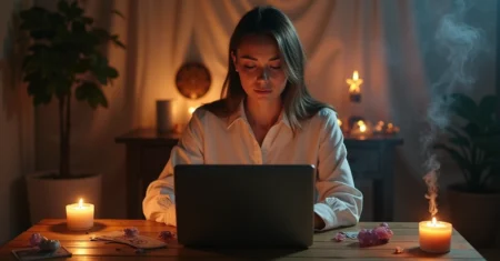 Como lidar com bloqueios em consultas espirituais online