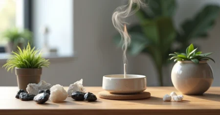 7 rituais discretos para proteção energética no escritório