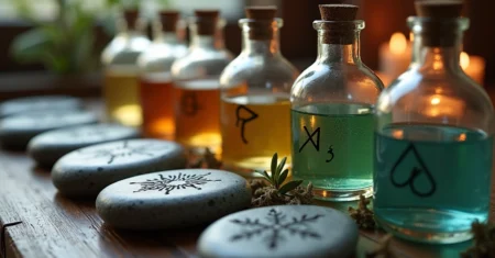 Runas e Banhos: Como Integrar Símbolos Nórdicos à Limpeza Espiritual