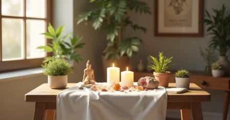 Como criar um espaço sagrado em apartamentos pequenos