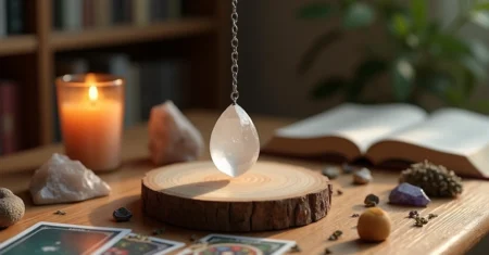 Radiestesia em Casa: Aprenda a Usar o Pêndulo no Dia a Dia