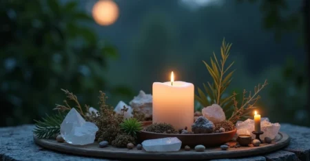 Rituais de lua minguante para desapego e renascimento