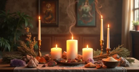 O poder dos símbolos sagrados nas simpatias de proteção