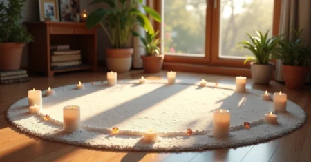 Como fazer um círculo de proteção para eventos em família