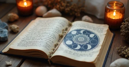 Como documentar emoções e fases lunares para autoconhecimento