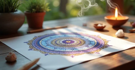 Como fazer uma mandala pessoal para equilibrar o seu mês