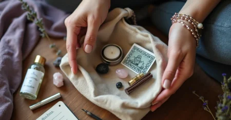 Como montar um altar portátil para proteção no dia a dia