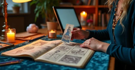 Como identificar bloqueios criativos usando cartas de tarot