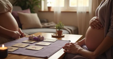 Tarot para gestantes: perguntas seguras em cada fase