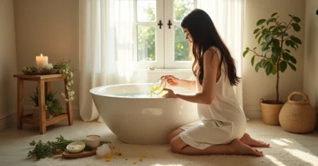 Banho energético para encerramento de ciclos e mudança de casa