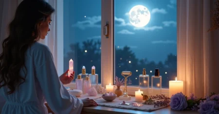 Como consagrar seus acessórios de beleza com energia da lua