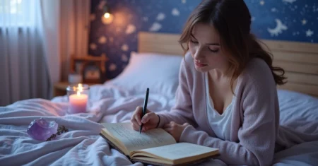 Guia simples para começar um diário de sonhos esotéricos