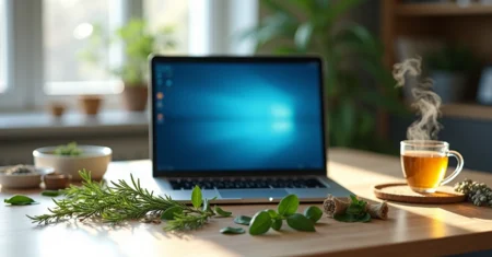 Como usar ervas para proteção antes de reuniões online