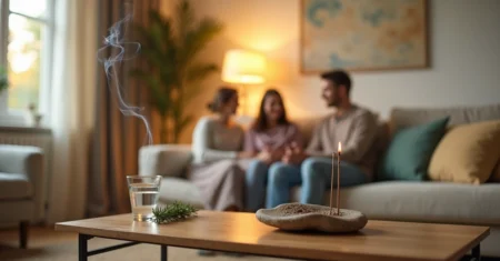 Como usar incensos para acalmar discussões em família