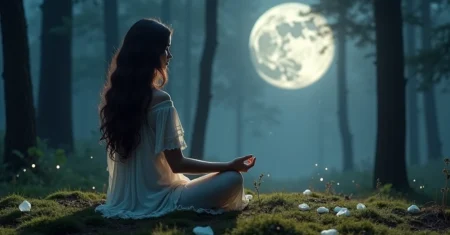 Como potencializar a intuição feminina nas noites de lua cheia