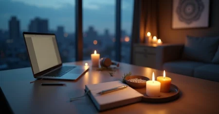 Rituais com velas para foco e mais produtividade no trabalho