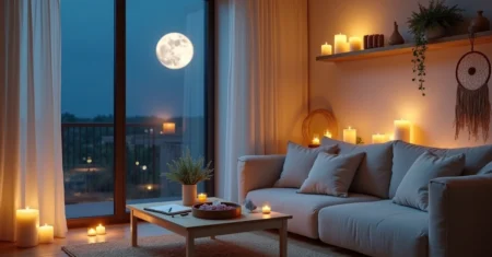 Como preparar a casa para os ciclos lunares: guia energético