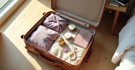 Como criar um altar portátil para práticas durante viagens