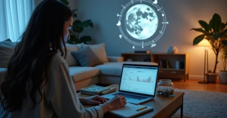 Como alinhar as finanças pessoais ao ciclo lunar de 2026