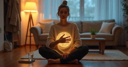 Prática rápida de autodefesa energética após discussões tensas