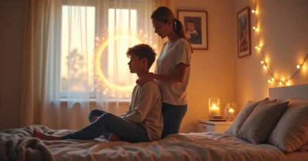 Como proteger a energia dos filhos adolescentes com rituais simples
