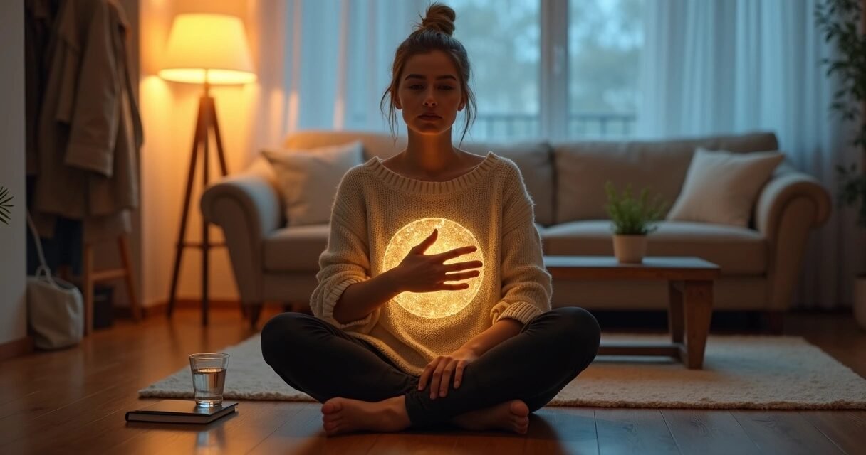 Prática rápida de autodefesa energética após discussões tensas