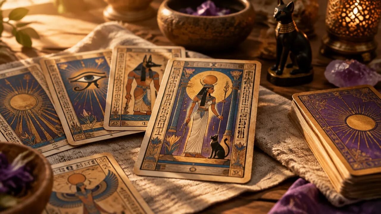 Tarot Egípcio: significado das cartas e como interpretar