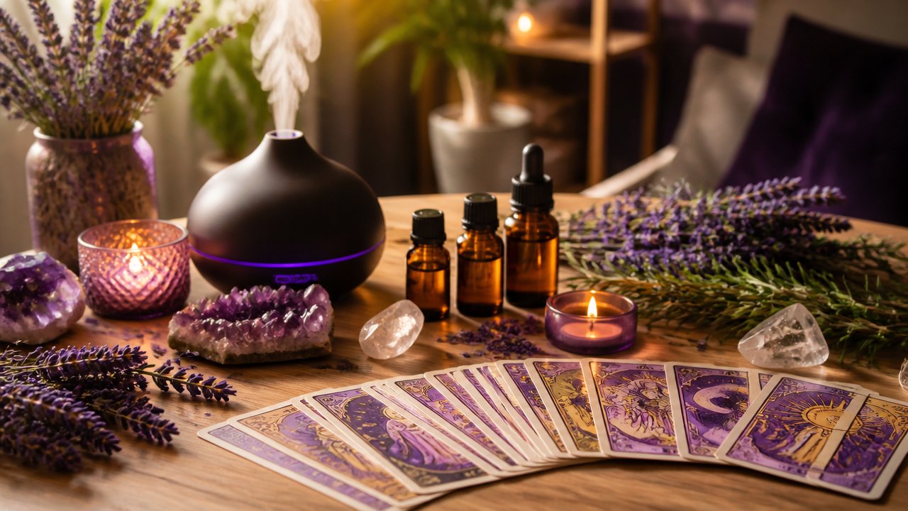 Tarot e aromaterapia: aromas dos arcanos em 2026